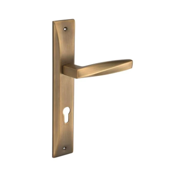 Brushed Gold Door Levers high quality